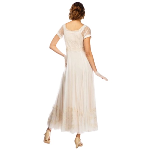 NATAYA Vintage Garden Party Gown in Ivory 40823 - Picture 2 of 16